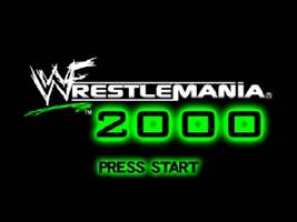 WWF WrestleMania 2000 Title Screen